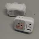 South Africa Plug Adapter 2 Pack, TESSAN Type M Adapter for South Africa with 4 Outlets 3 USB (2 USB-C), Type M Adaptor for US to Namibia Botswana India Nepal Mozambique Sri Lanka