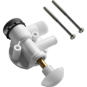385314349 RV Toilet Water Valve Assembly for Dometic Sealand EcoVac Vacuflush, for Dometic Rv Toilet Valve Replacement, Does Not Fit for Dometic 300 301 310 320