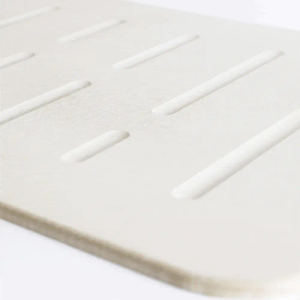 AMOAMI Stone-Bath-Mat, Ultra Absorbent Fast Drying Diatomaceous Earth, Non Slip Bathtub Mat Stone, Low Maintenance Stone Drying Mat (16"x24", White)