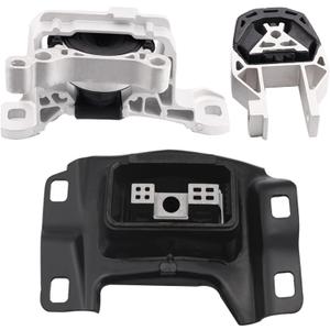 Engine Motor and Transmission Mount Kit 3 PCS Compatible with 2014-2017 Transit Connect 1.6L & 2013-2016 Escape 1.6L & 2017-2019 Escape 1.5LOE A5592 A5612 A5520 CV616F012GA CV6Z6068A AV6Z6068A