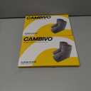 CAMBIVO 2 Pack Elbow Brace for Women and Men, Elbow Compression Sleeve for Tendonitis, Golf Elbow, Tennis Elbow, Arthritis, Bursitis, Weightlifting, and Basketball