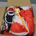 7FT Christmas Inflatables Black Santa Claus Inflatable Outdoor Decorations with Built-in LED Light Christmas Blow Up Yard Decorations for Indoor Home Christmas Party Holiday Decor