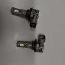 SEALIGHT 9005/HB3 Fog Light Bulbs, 40000LM Bright, 6500K Cool White, 60000+ Hour Lifespan With Cooling Fan, Plug-N-Play Installation, 2-Pack
