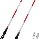39.37 Inch Snow Plow Markers Fiberglass, 2 Pack