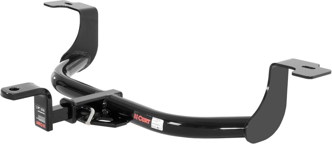 CURT Manufacturing 110853 Class 1 Trailer Hitch with Old-Style Ball Mount, Pin and Clip