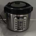 AROMA Digital Rice Cooker, 4-Cup (Uncooked) / 8-Cup (Cooked), Steamer, Grain Cooker, Multicooker, 2 Qt, Stainless Steel Exterior, ARC-914SBD