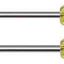 Klein Tools 646M Tool Set, Made in USA, Magnetic Nut Drivers Sizes 1/4 and 5/16-Inch, 6-Inch Shafts, 2-Piece