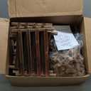 Bamworld Plant Shelf Indoor Hanging Plant Stand Outdoor Large Plant Shelves Tall Flower Holder wooden plant stand for Multiple Plants Plant Rack for Living Room Balcony Decor Garden Clearance Deals 17 Pots Plant Table