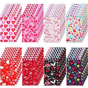 Zonon 48 Pieces Mini Valentines Day Notepads Tiny Heart Notepads Spiral Notebooks Rewards Supplies for Valentines Day Party Decoration