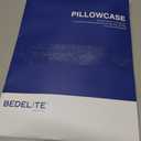 2 x BEDELITE Satin Pillowcase for Hair and Skin, Super Soft Similar to Silk Pillow Cases 4 Pack with Envelope Closure, Cooling Pillowcases for Women Men (20"x36" King Size, Gleam)