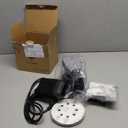 5-Inch Random Orbital Sander, 3Amp Electric Corded Palm Sander with 6 Speeds (6000-13000 OPM), Dustless Dust Bag & Vacuum Adapter, 15 Sandpapers for Woodworking, Furniture Refinishing, Paint Removal