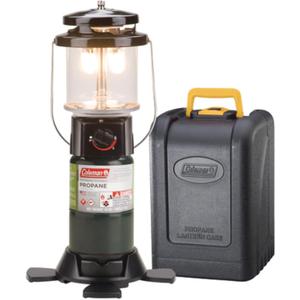 Coleman 1000L Deluxe Propane Lantern with Carry Case, Gas Lamp with Adjustable Brightness & Collapsible Footed Base, Great for Camping, Hunting, Power Outage & More