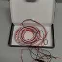 71'' Car Hood Light Strip, Flexible Dynamic Daytime Running Light Strip, Waterproof Auto LED Strip Light with Fuse Protection, Universal Exterior Decor for Most Vehicles (White)