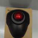 Kensington Orbit Wireless Trackball with Scroll Ring - Black-Red (K70990WW)
