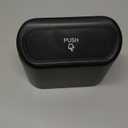 RAMMASUN Leak-Proof Mini Car Trash Can with Lid & 5 Packs of 150 Garbage Bags