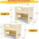 Montessori Weaning Table and Chair Solid Wooded Toddler Table and Chair Set Kids Montessori Furniture