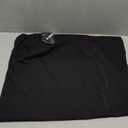 Baby'O Women's Basic Modest 37" Ankle Length Stretch Knit Straight Skirt (Black, Size 8)