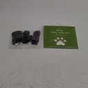 EXPAWLORER Anti-Slip Dog Socks,Dog Boots&Paw Protectors to Prevent Licking,Dog Shoes for Hot/Cold Pavement, Double Sides Non-Skid Traction Control on Hardwood Floor for Senior Dogs (X-Small (4 Count), Black)