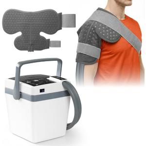 YOUKADA Cold Therapy Machine for Shoulder After Surgery, 4 Customizable Modes, Adjustable Cooling for Post-Surgery Recovery & Arthritis Pain Relief