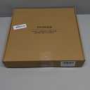 TIMESS Wall Clock, Classic Wood Style Finish, 13 Inch Non-Ticking Silent Battery Operated Analog Clock, Ideal Retro Decor for Home, Bedroom, Living Room, Kitchen, Bathroom, Office (Wood Yellow)