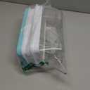 Ice Cube Tray with Lid and Bin, PHINOX 64 pcs Ice Trays for Freezer, Ice Cube Trays for Freezer with 2 trays, Container, Lid & Ice Scoop, BPA Free (Blue)