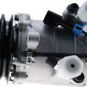 FridayParts A/C Compressor 6733655 Compatible for Bobcat Skidsteer Loader T180 T190 T200 T250 T300 T320 Replacement