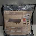 MAXIJIN Super Stretch Couch Cover for 3 Cushion Couch, 1-Piece Universal Sofa Covers Living Room Jacquard Spandex Furniture Protector Dogs Pet Friendly Fitted (Large, Light Gray)