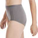 Hanes womens Brief Panties Pack, Classic Cotton Brief Underwear (Retired Options, Colors May Vary) (6)