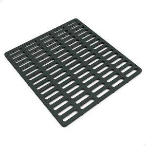 Kitchen Sink Mat, Sink Protector, Silicone Mat, Heat Resistant, No Smell, Raised Feet, 12.2 x 11.34 (Small, Black)