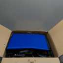 Collapsible Wagon Cart Foldable Beach Wagon with All-Terrain Wheels - 380 LBS Heavy Duty Grocery Cart for Shopping, Beach, Camping, Sports, Garden (Blue)