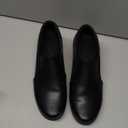 Women's Dress Shoes 2024 - Low, Comfortable Heeled Loafers with Chunky Block for Work, Casual and Office Business. Slip-on Pumps (8, Black)