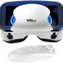 Headset Virtual Reality 3D Glasses Headset Android Compatible 5.0 to 7.0 Inch, HD Blu-ray Eye Protected, with Controller, for Mobile Games & Movies