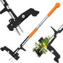 Weed Puller Tool, Stand Up Weeding Tool with 4 Claws, Garden Weeder Tool with Ergonomic 39" Long Handle, Heavy Duty Weed Remover Tool Without Bending or Kneeling