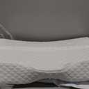 Derila Cervical Queen Size Pillow for Sleeping - Support Pillow for Side, Back, Stomach Sleepers - Contour Best Bed Pillows for Sleeping (1 Pillow | White)