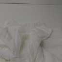 Solid Sheer Curtains   Ivory Rod Pocket Voile Draperies for Bedroom Living Room, 2 Panels, Each 82x92 In