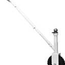 Trailer Dolly with Off-Road Wheels, Heavy-Duty 3500 lbs Capacity, 50mm Custom Hitch Ball & Mount  Manual Tow Dolly for RV, Boat, Camper & Utility Trailers