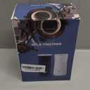 Huogary Milk Forther Simple Milk Frother and Steamer 2-in-1 Milk Steamer with Hot Milk Foam and Hot Milk for Latte, Macchiato, Cappuccinos (blue), medium