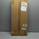 Monitor Stand Riser, Wood & Acrylic Computer Monitor Stand Desk Desktop Organizer Table for Home, Office Workspace, Laptop Riser, Printer, PC & TV Screen Riser (25*10 Inch, Black Oak)