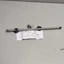 YYST Magnetic Garden Flag Hanger Adjustable Flag Holder Banner Pole On The Metal Door or Ferrous Surface, or White Board 15" to 29" (Black)