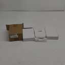 Suptek Wall Outlet Shelf 2 Pack,Home Wall Shelf Organizer for Outlets,Perfect for Bathroom, Kitchen, Bedrooms,Hold Cell Phone,Speaker up to 20lbs,With Cable Management and Detachable Hooks,White(S3W2)