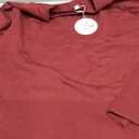 ANRABESS Sweaters for Women Loose Fit Lightweight Soft Dressy Scalloped Long Sleeve Pullover Tops 2025 Fall Casual Outfits  M, Red