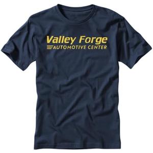 Valley Forge Automotive Center T-Shirt, Navy Blue, Small
