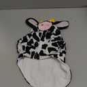 Spooktacular Creations Pet Dog Milk Cow Costume with 3D Cow Hood for Halloween Dress-up Party, Pet Carnival (X-Large)