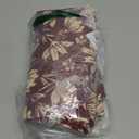 Burgundy Floral Throw Pillow Covers Vintage Rustic Old Style Square Pillow Cases 20x20 Inch Set of 2 Small Flowers Print Cushion Cover Decorative Pillowcase for Living Room Sofa Bed