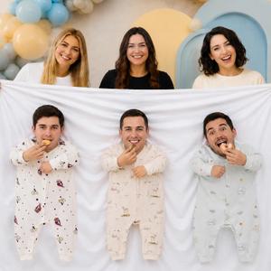 Baby Shower Party Favors Feed The Baby Game Backdrop, Fit 3 People