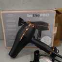 INFINITI PRO by CONAIR Hair Dryer, 1875W Blow Dryer with Diffuser and Concentrator, Ceramic Technology, 3 Heat & 2 Speed Settings, Cold Shot Button, Black