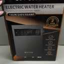 14kW Tankless Water Heater Electric, SIVUATEK 240V Instant On-Demand Hot Water Heater, 2 Point of Use, Self-Modulating, ETL Certified, Endless Water Supply for Home