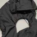 Dog Raincoat,Waterproof Windproof Rain Jacket,All-Weather Jacket,for Small Medium Large Extra Large Dogs (Black, Medium)