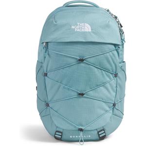 The North Face Women's Borealis Commuter Laptop Backpack - Everyday Travel Bag, Laptop Sleeve, Reflective Details, Blue Eclipse Light Heather/Blue Eclipse, One Size