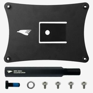 License Plate Relocation Kit, Fits For Subaru WRX 2022+/Crosstrek 2018+, Mounts to OEM Front Tow Hook, Avoid Drilling Holes in The Front Bumper, Includes All Necessary Hardware for Installation